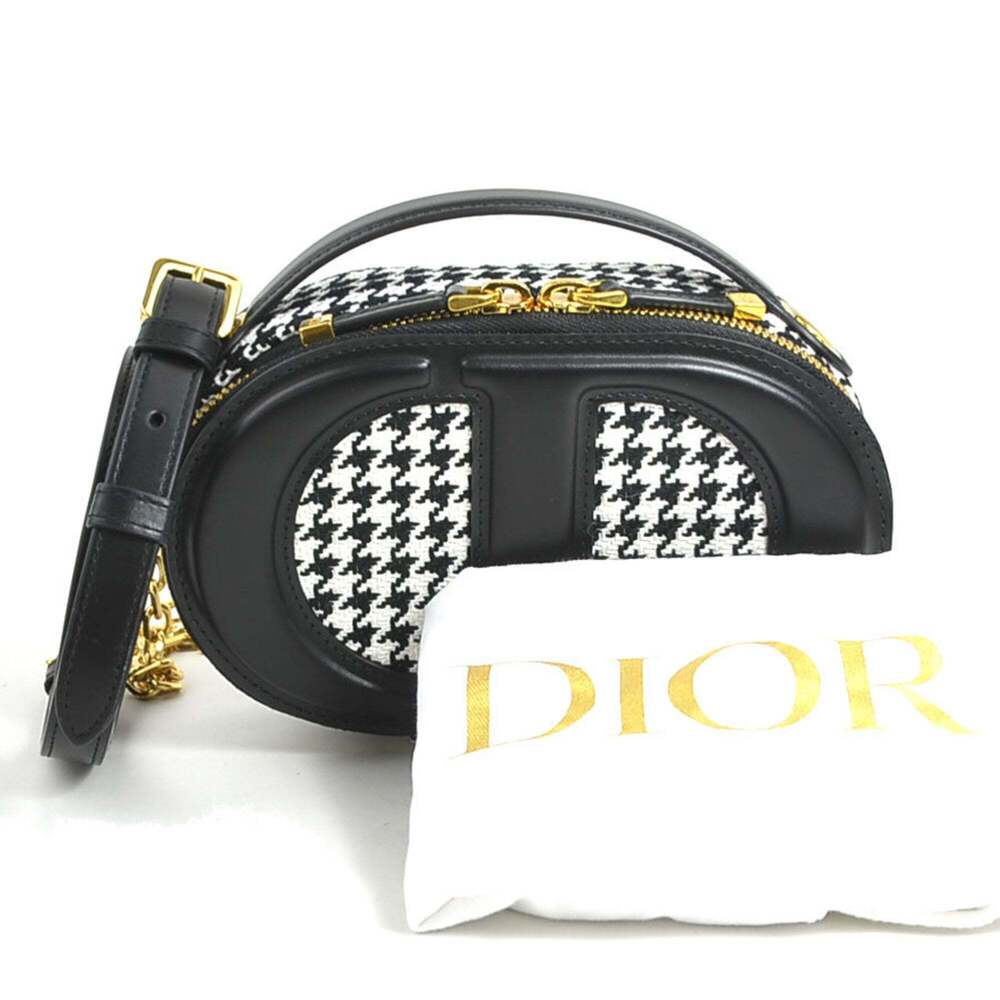 CHRISTIAN DIOR Black Leather Shoulder Bag - Picture 15 of 15